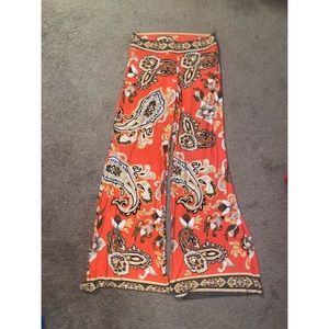 flare leg pants